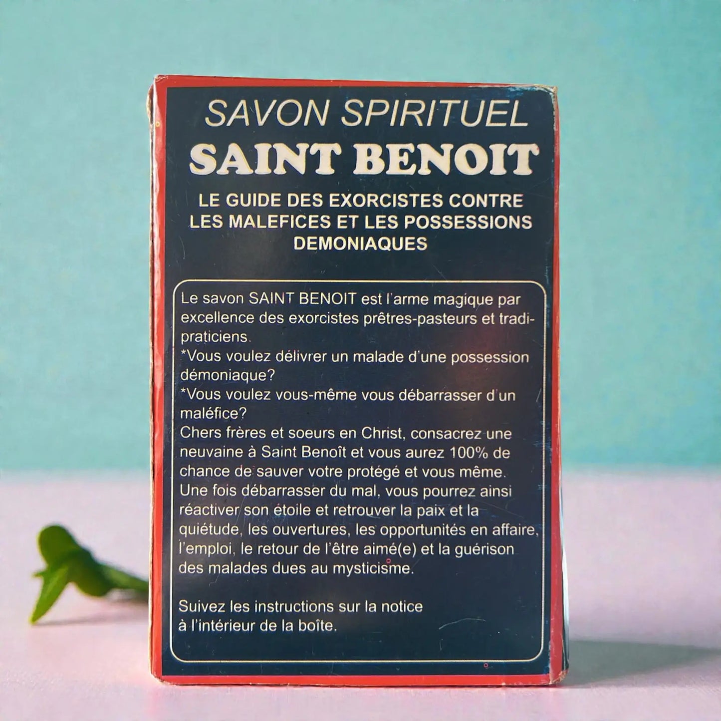 Savon Spirituel Saint Benoît