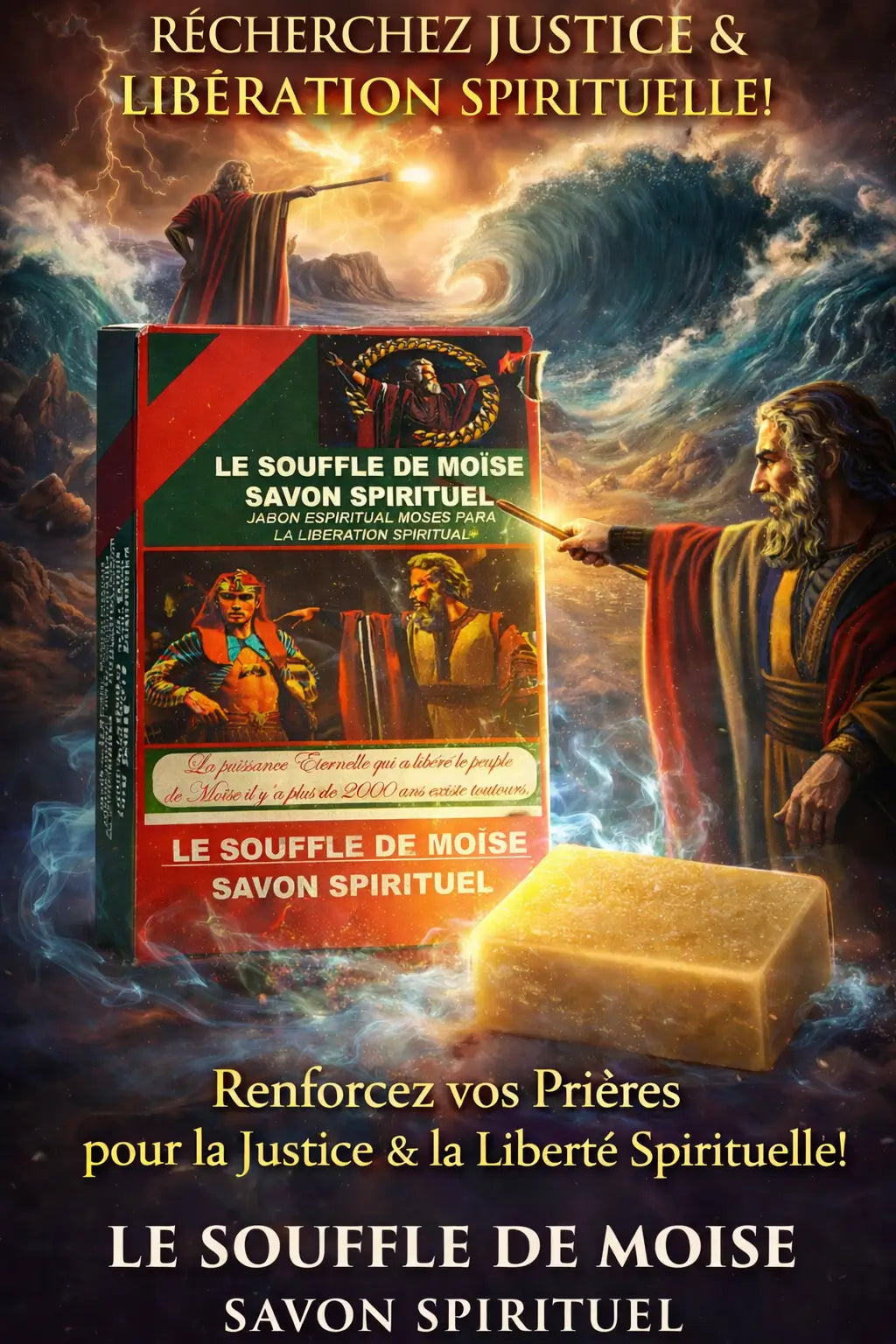 Savon spirituel LE SOUFFLE DE MOISE
