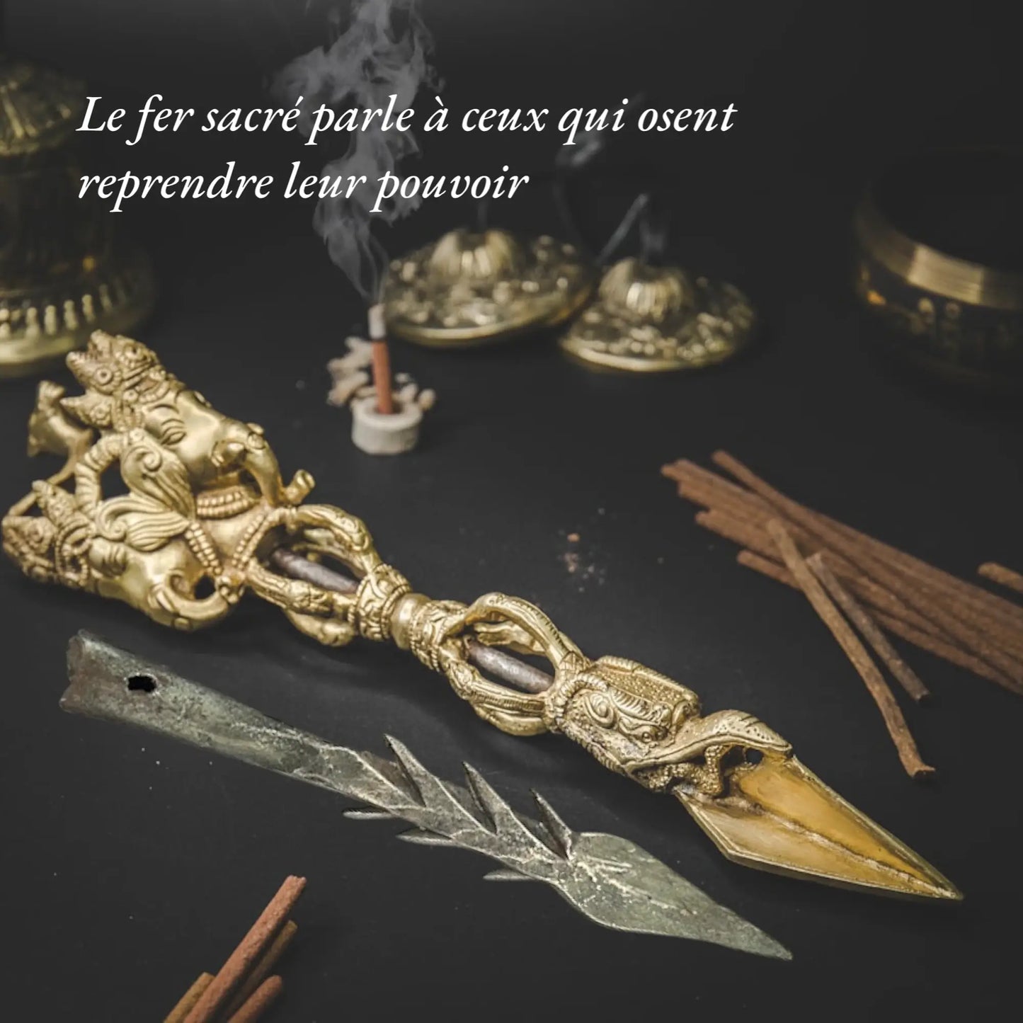 Tête de Lance Spirituelle – Protection & Libération