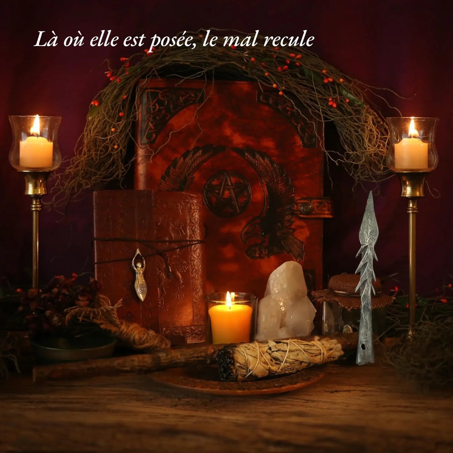 Tête de Lance Spirituelle – Protection & Libération
