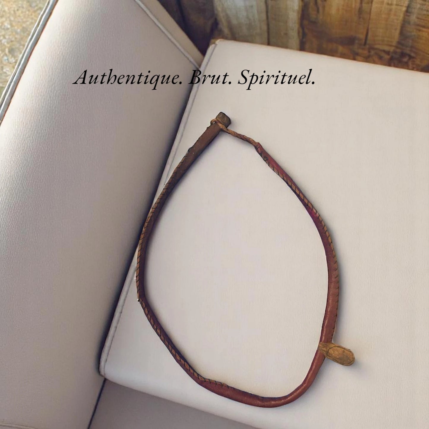 Tour de Rein Spirituel 100% Cuir - Gri-Gri Protection & Ancrage